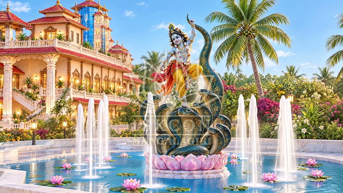 A home for grand festivals, cultural and spiritual