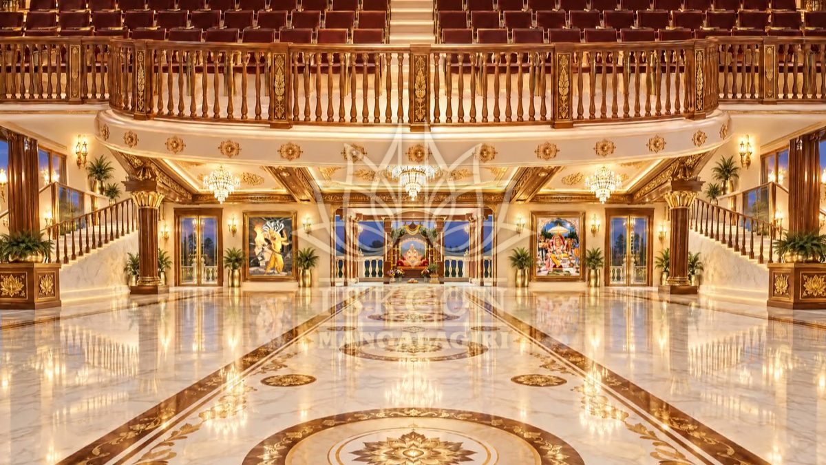 A beautiful temple hall